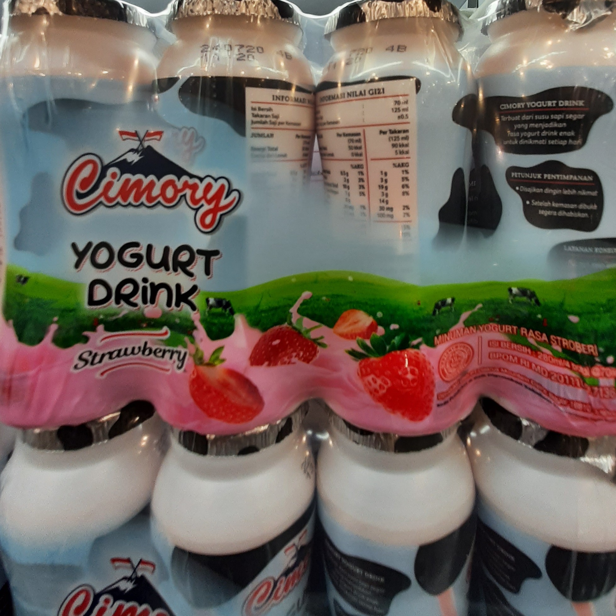 Cimory Yogurt Satu Pack Isi 4 Biji 280 ml