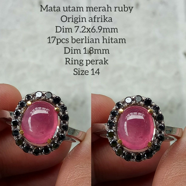 Cincin Berlian Vs Ruby