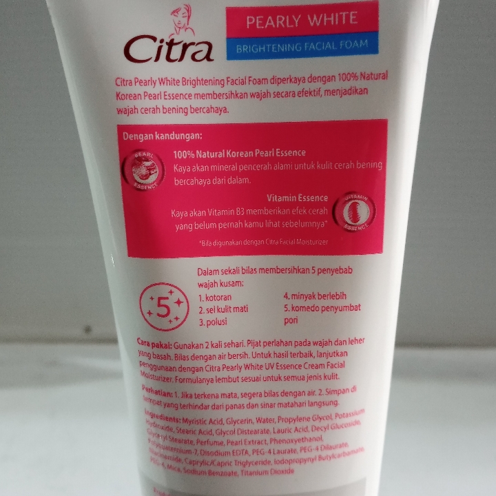 Citra Brightening Facial Foam 2