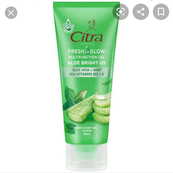 Citra Glow Aloe Bright Gel 180ml