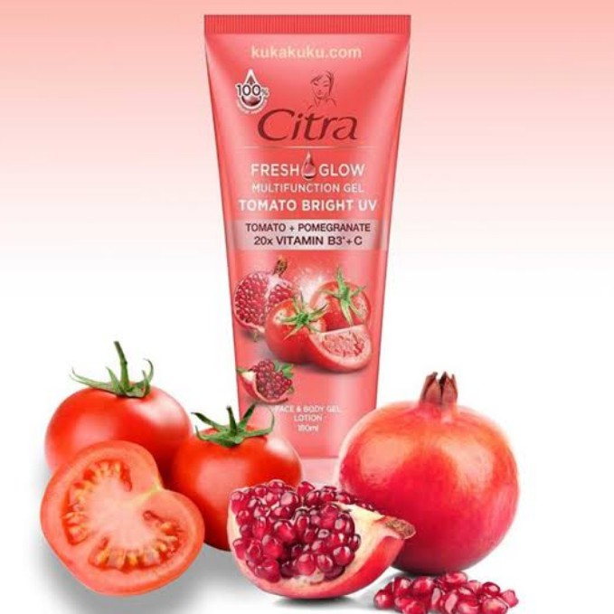 Citra Pearly White Uv Lotion Tomato 180ml