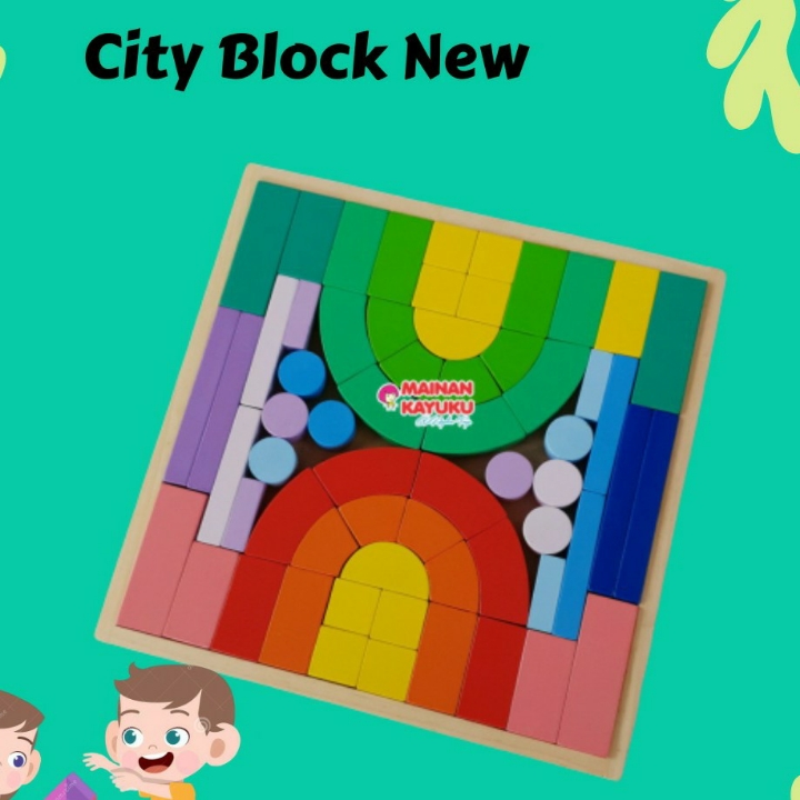 City Block NEW ISI 54PCS