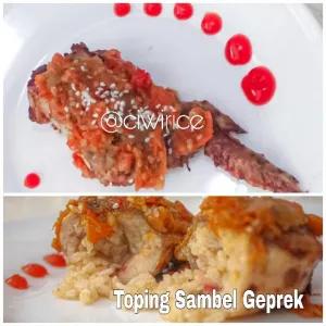 Ciwirice Toping Sambal Geprek