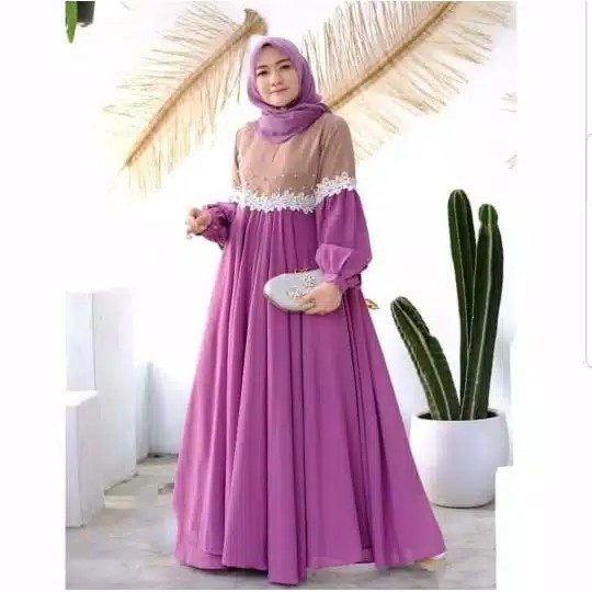 Clarissa Maxi GAMIS Mutiara Terbaru BEST SELLER 5