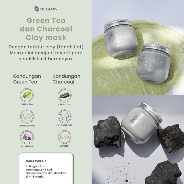 Clay Mask By Ms Glow  3