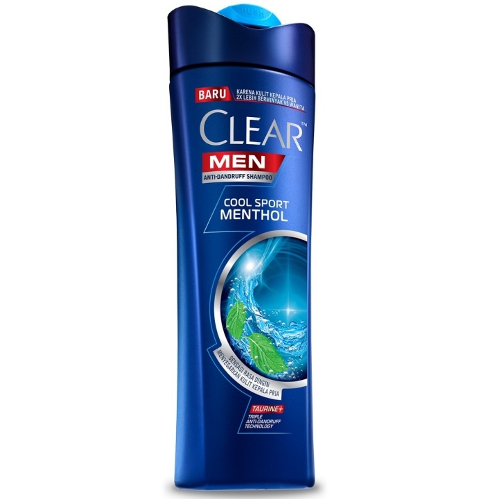 Clear Men Anti Dandruff Cool Sport Ment170 ml - Shampo