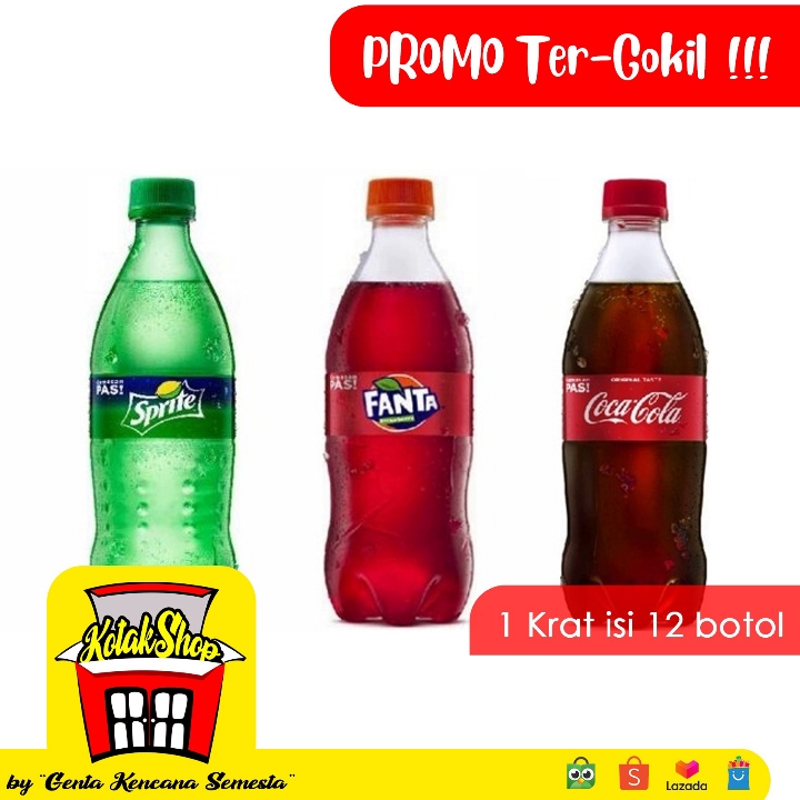 Coca Cola Fanta Sprite Pet 250ml