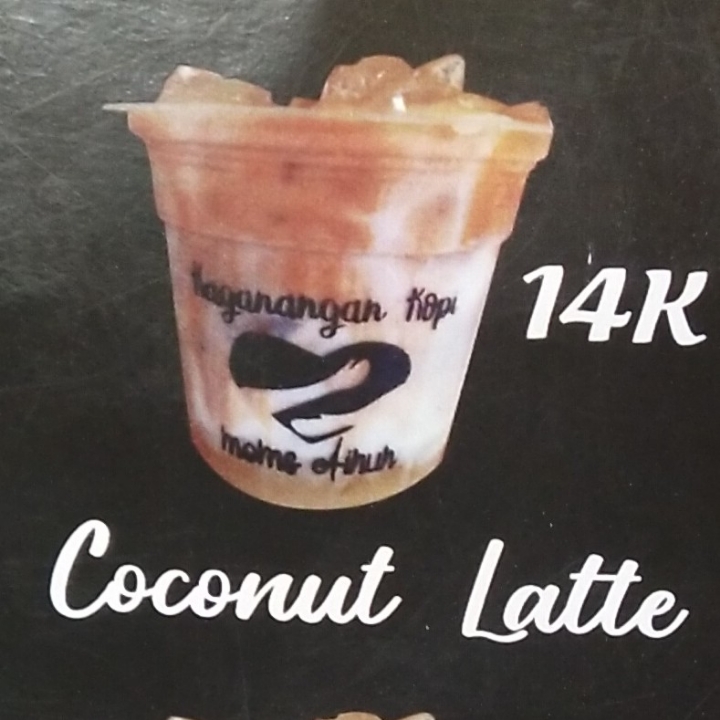 Coconut Latte Coffe