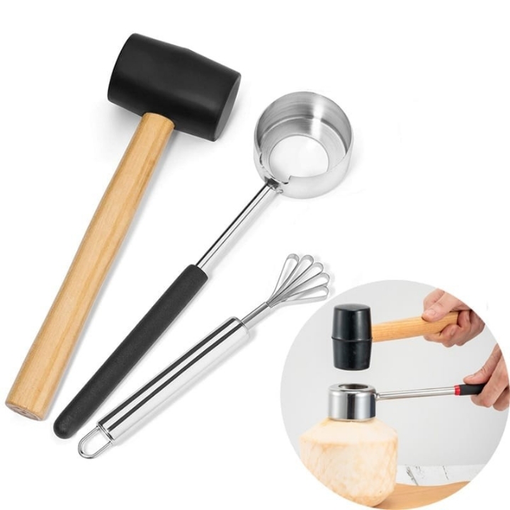 Coconut Opener Set