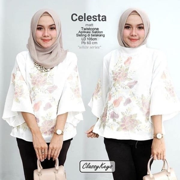 Code 66 TOP CELESTA PUTIH