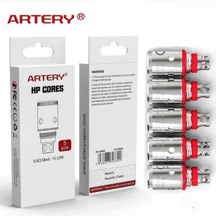 Coil artery Pall 2