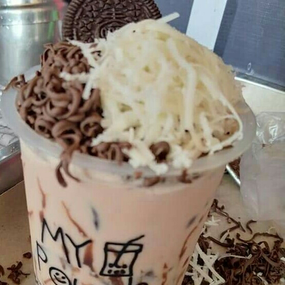 Coklat Hazelnut Oreo Blend Full Toping