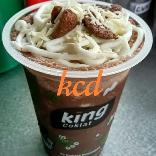 Coklat Milk Topping Whipped Cream mix Coco Crunch