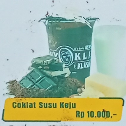 Coklat Susu Keju