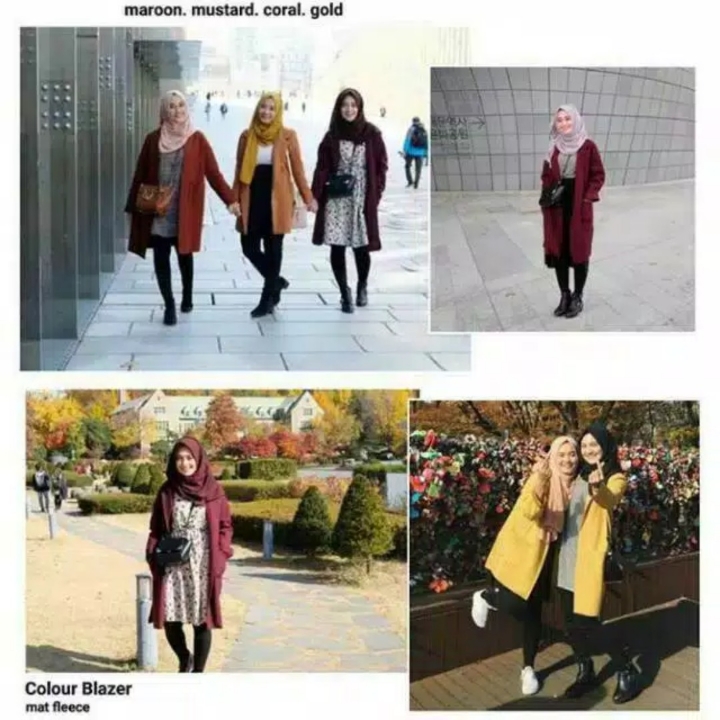 Colour Blazer Termurah