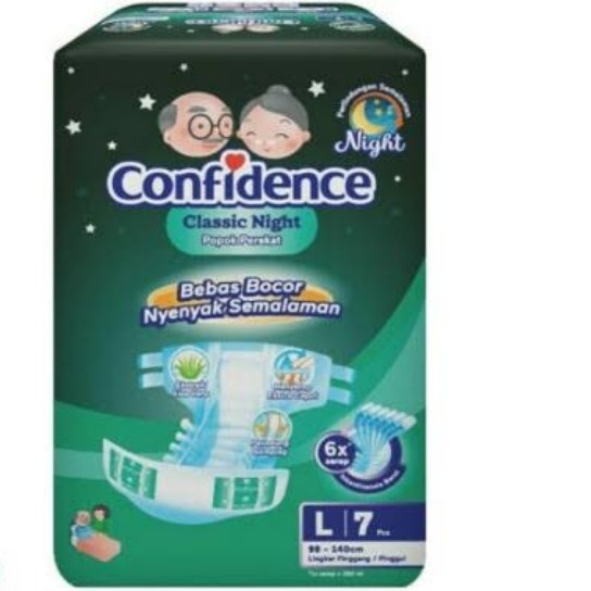 Confidence Adult Classic Polybag L7 Pcs