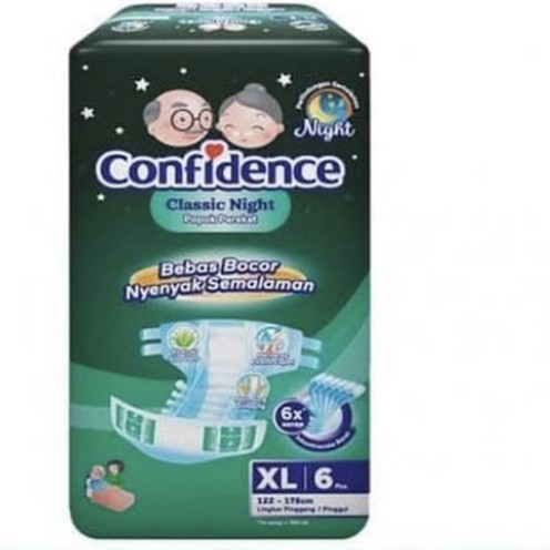 Confidence Popok Dewasa Classic Xl 6