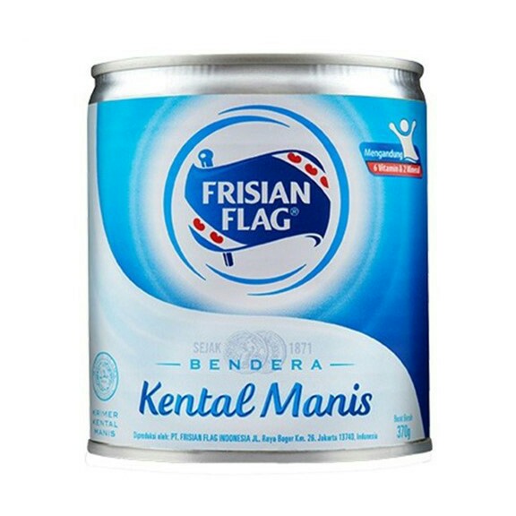 Frisian Flag Susu Kental Manis Kaleng 370gr