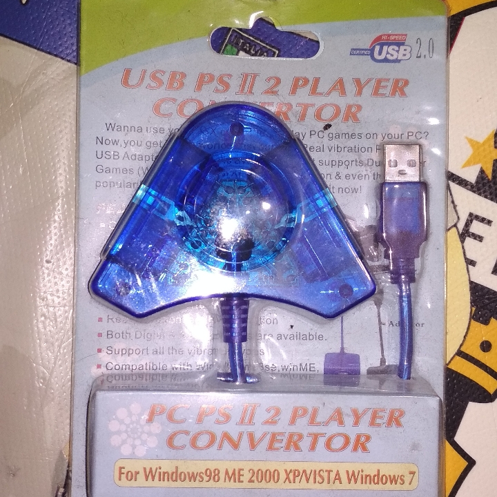 Convertor Stik Ps2 Untuk Ps3 PC