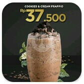 Cookies dan Cream Frappio PROMO