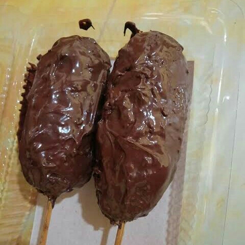 Corn Dog coklat