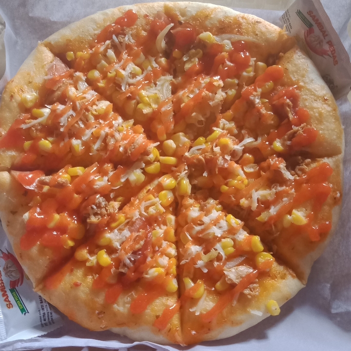 Corn Pizza Hot