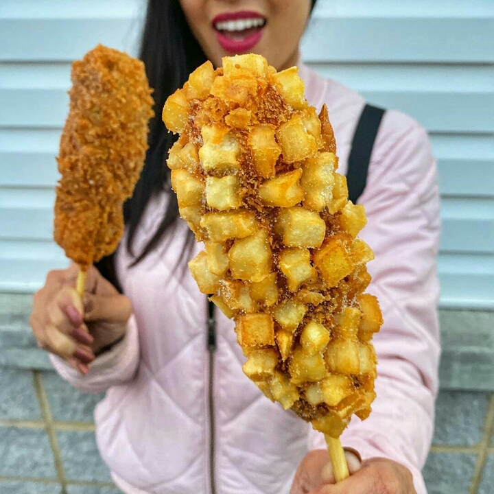 Corndog isi Keju Mozzarella