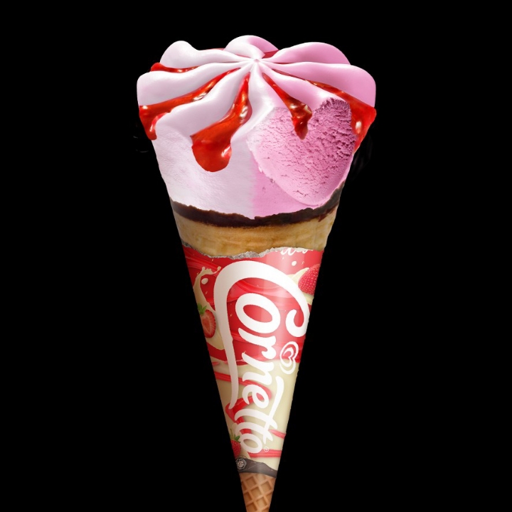 Cornetto Straw Dan Vanilla