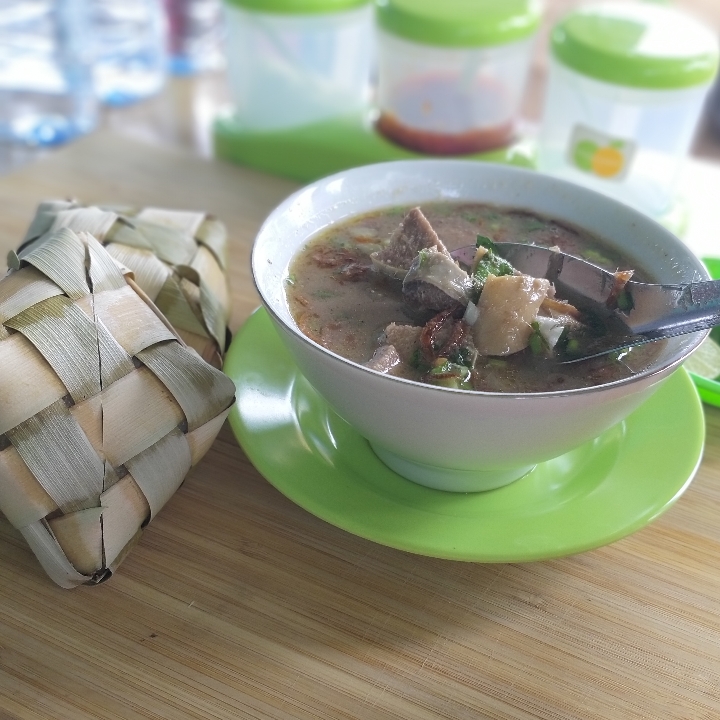 Coto Makassar Lidah Sapi Paket Hemat Plus Ketupat