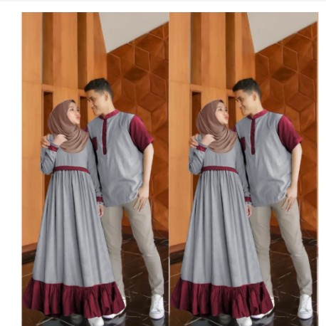 Couple Rincian ProdukBahan moscrepe dress dan kemejaUkuran all size 2