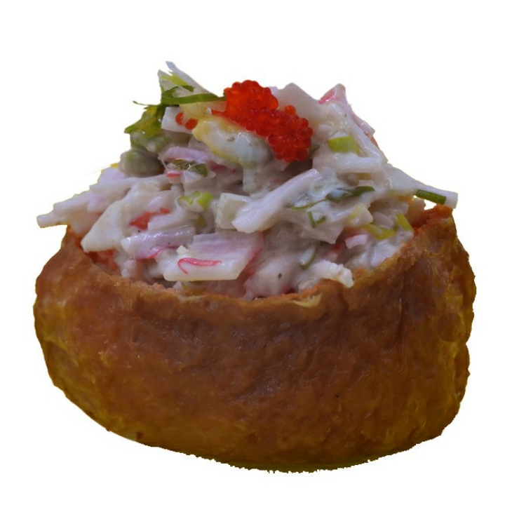 Crabstick Salad Inari 1pc