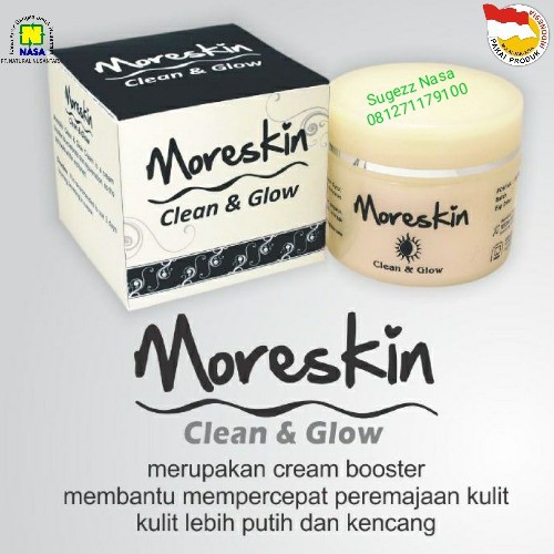 Cream Siang Malam Moreskin Clean and Glow 