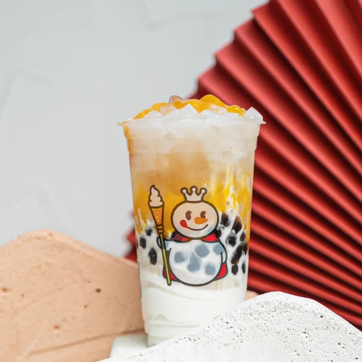 Creamy Mango Boba