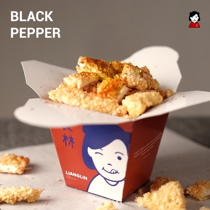 Crispy Chicken Skin Black Pepper