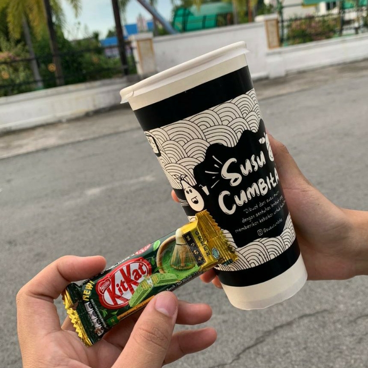 Cumbita Kitkat Greentea Big