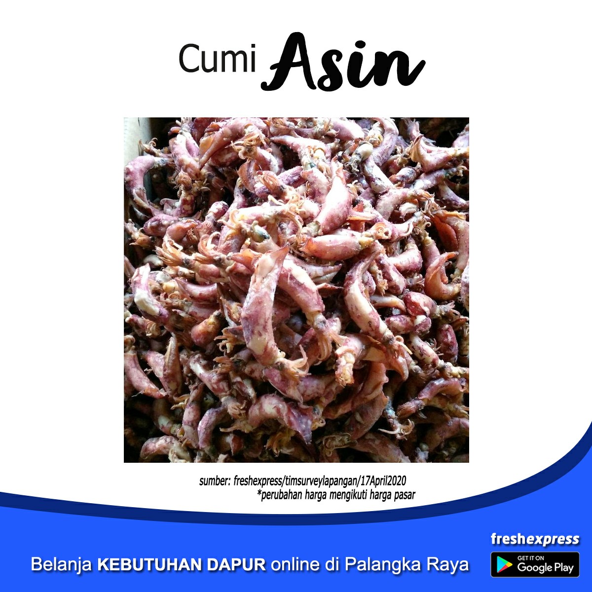 Cumi Asin 1 Kg