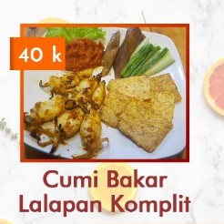 Cumi Bakar Lalapan Komplit