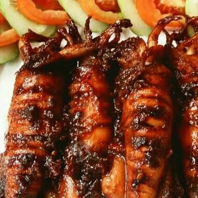 Cumi Bakar Pedas Manis