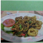 Cumi Goreng Telur Asin