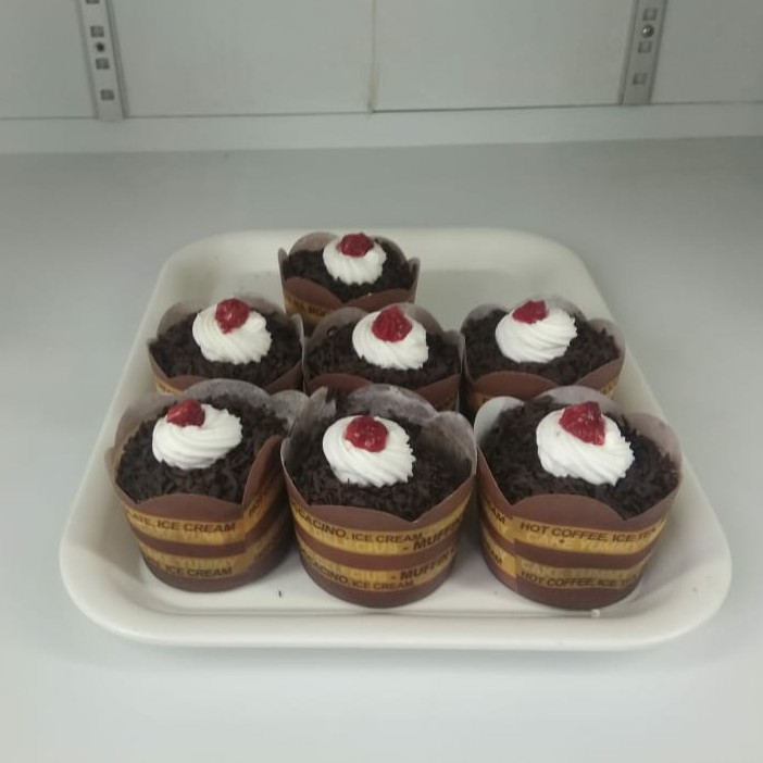 Cup Cake Black Forest 1 Pcs