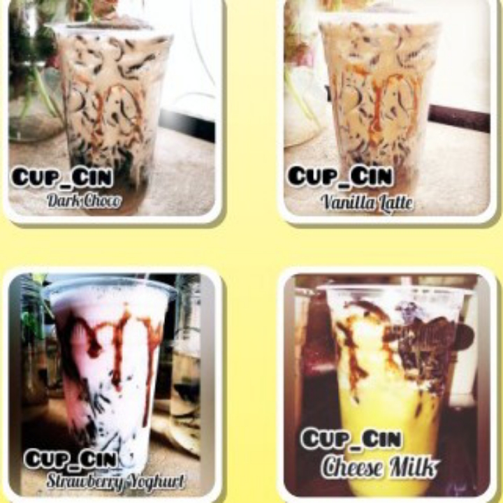 Cupcin Cincau