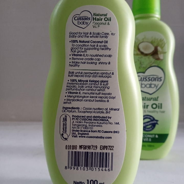 Cussons Baby Hair Oil 2