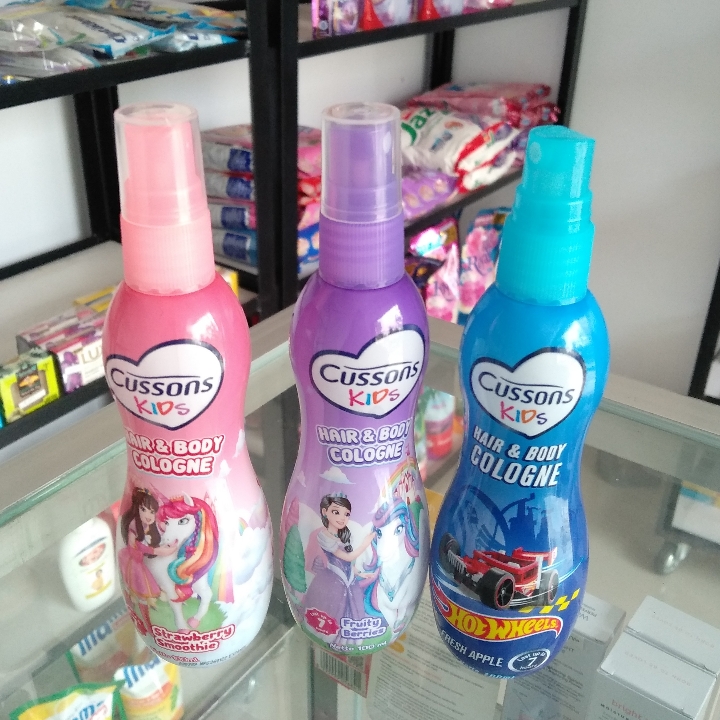 Cussons Kids Hair And Body Cologne Strawberry