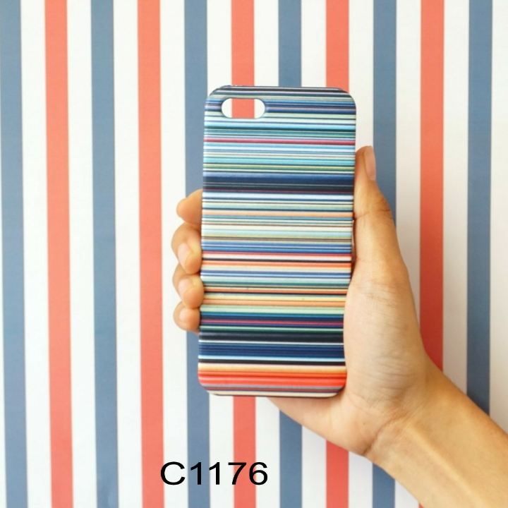 Custom Case Garis Pelangi