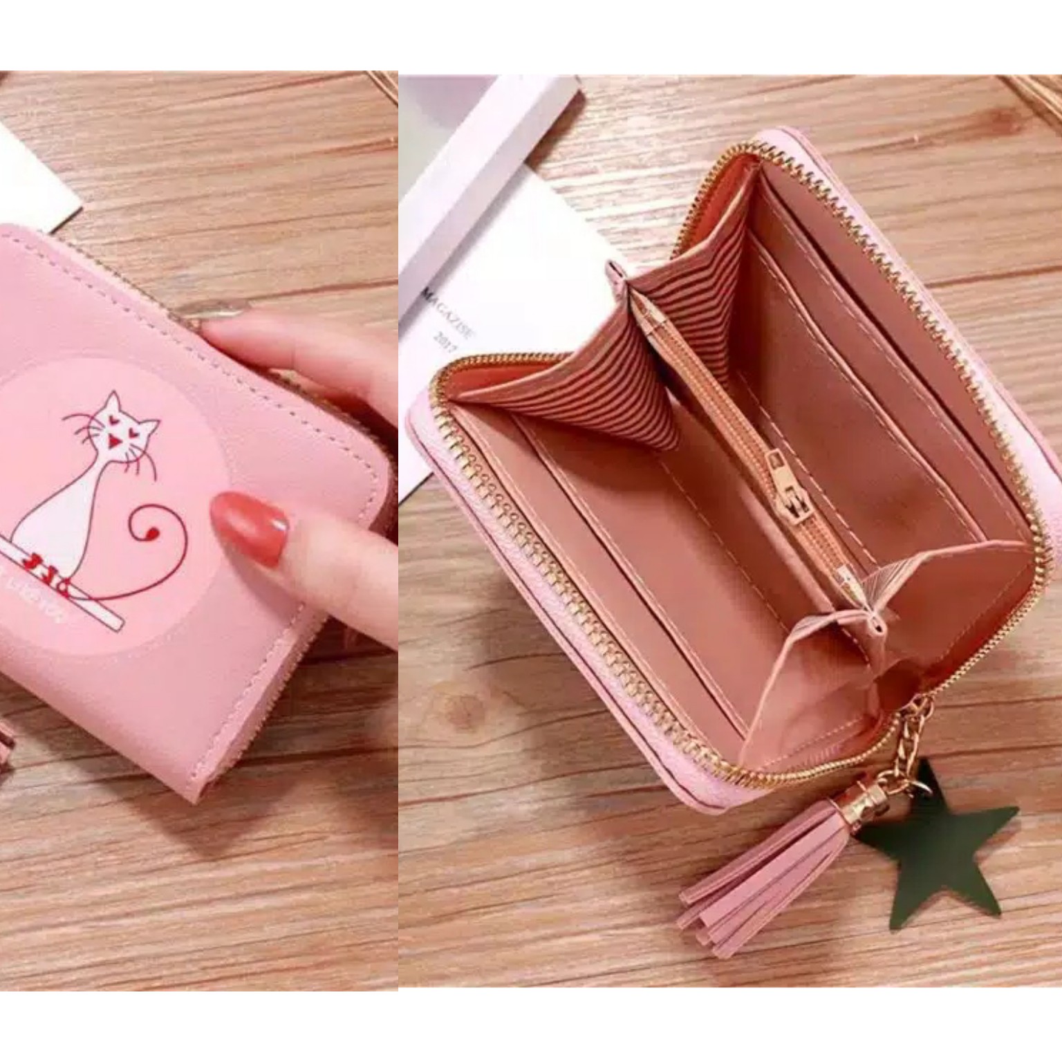 D1290 DOMPET TAEYON - Dompet Lipat Wanita 5