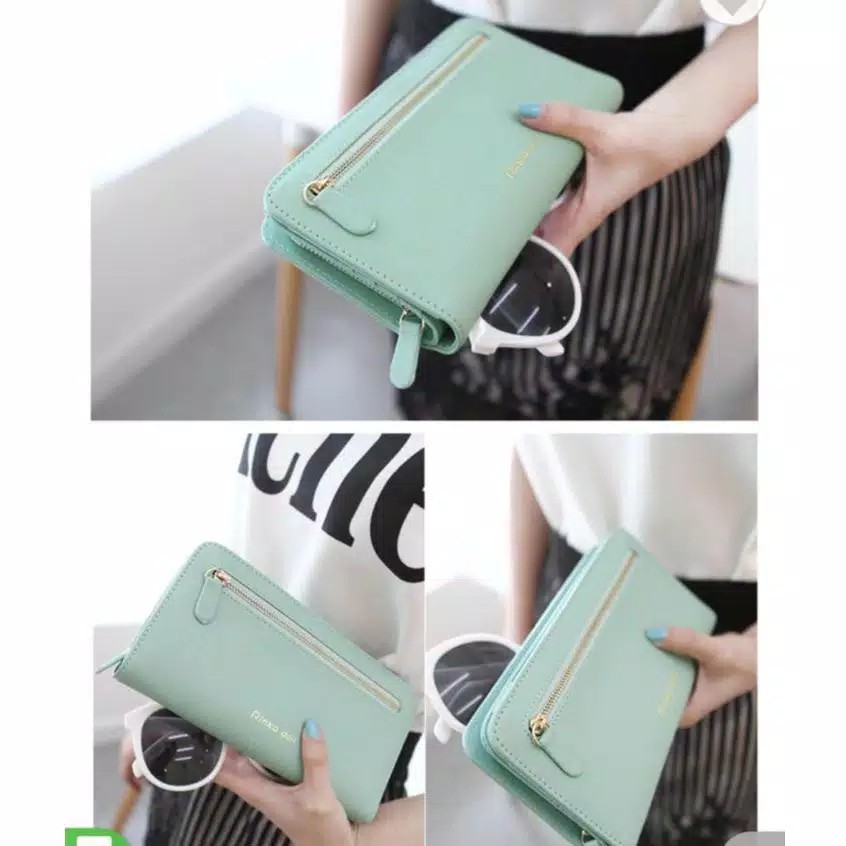 D1301 DOMPET SLETING TENGAH - Dompet Lipat Wanita 3