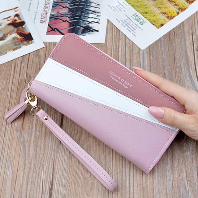 D1302 DOMPET VIKY - Dompet Panjang Wanita