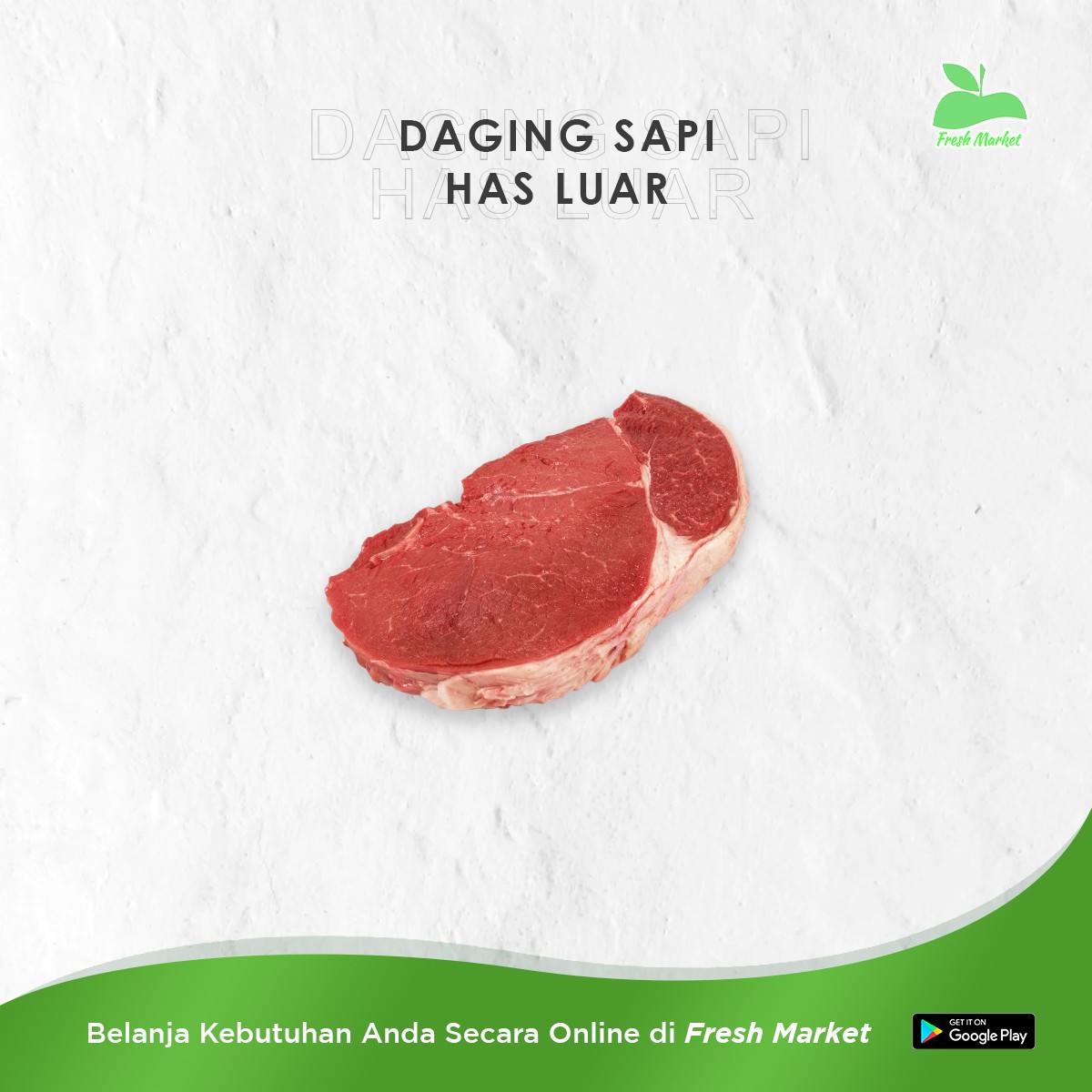 DAGING SAPI HAS LUAR SIRLOIN 250 GRAM