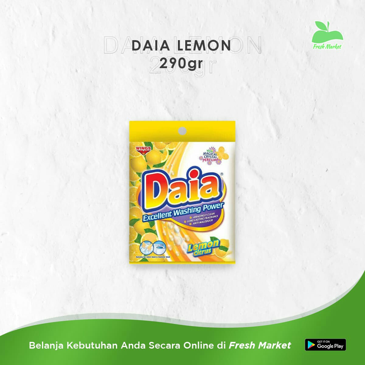 DAIA LEMON 290 GRAM