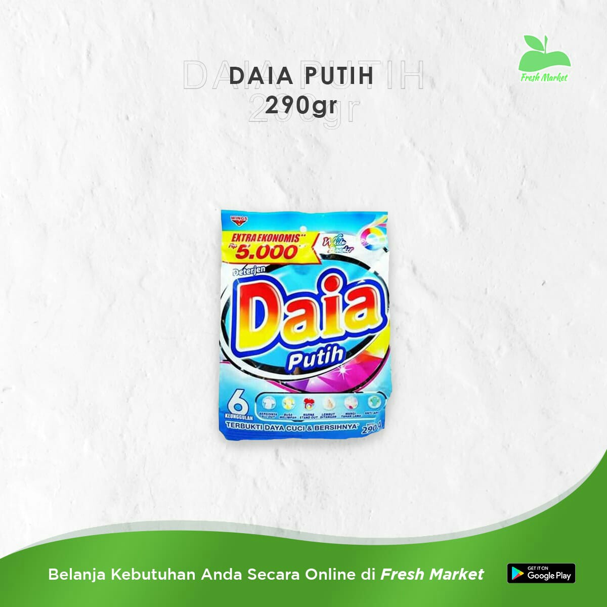 DAIA PUTIH 290 GRAM